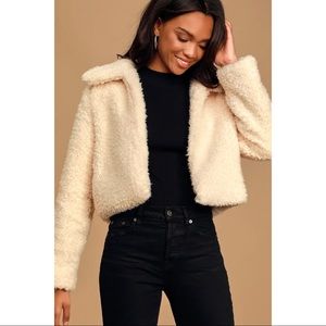 Lulu’s Ivory Teddy Jacket